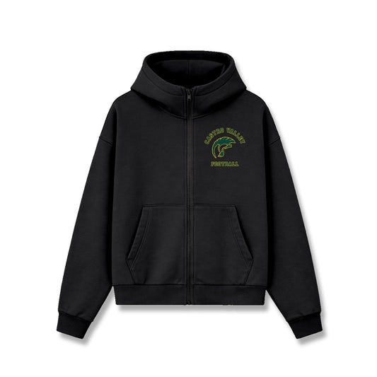 CVHS FOOTBALL CADET ZIP HOODIE - BLACK