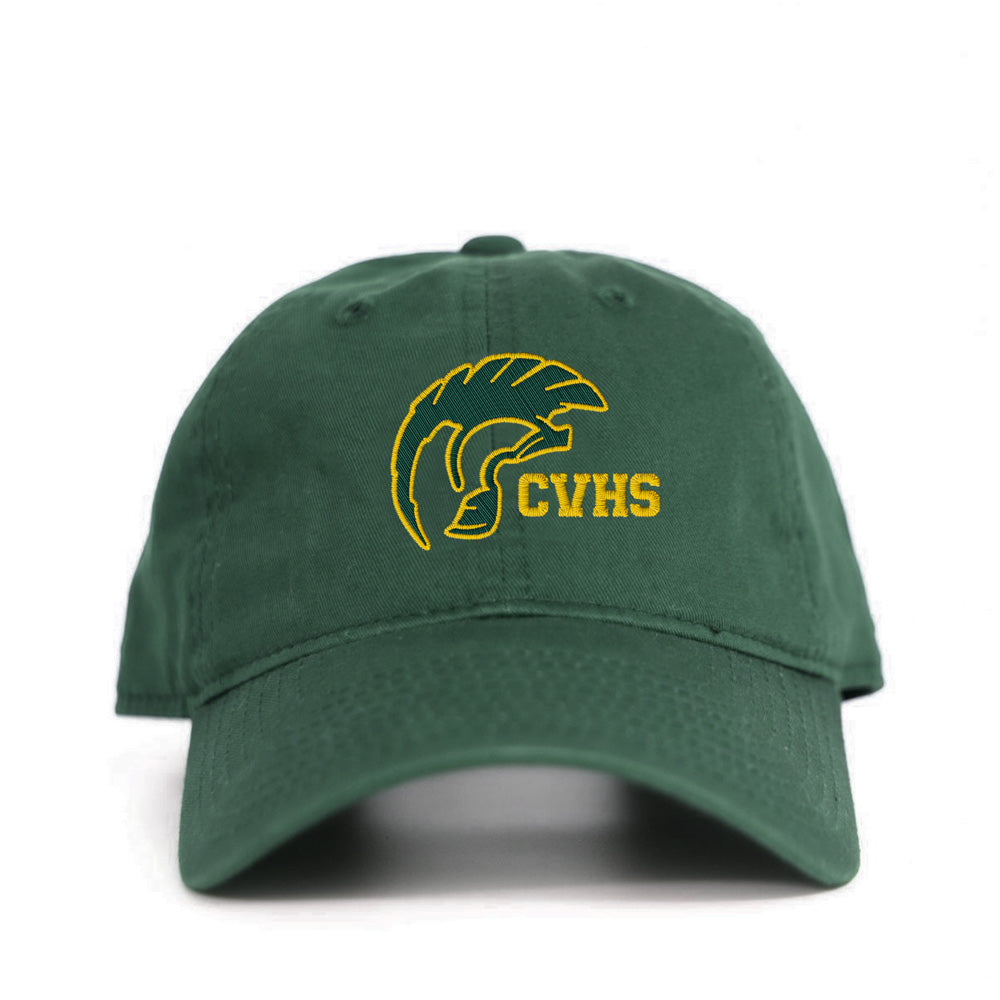 CVHS LOGO DAD CAP - GREEN