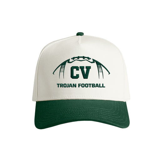 CVHS FOOTBALL SNAPBACK - NATURAL/FOREST
