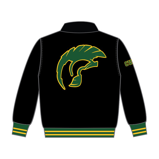 CVHS SATIN JACKET - BLACK