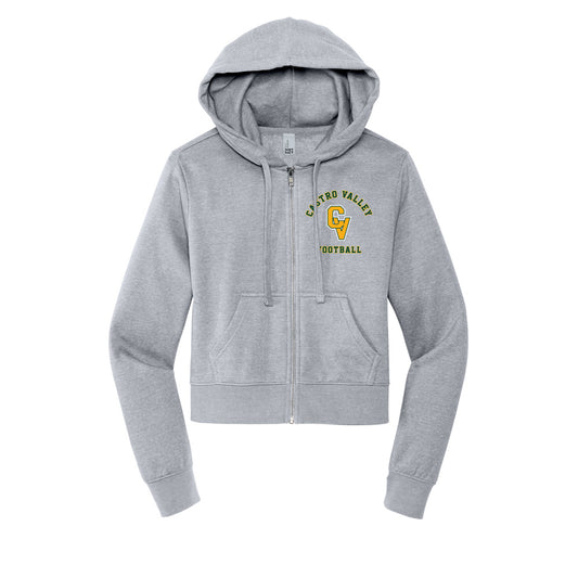 CVHS FOOTBALL WOMEN'S ZIP HOODIE